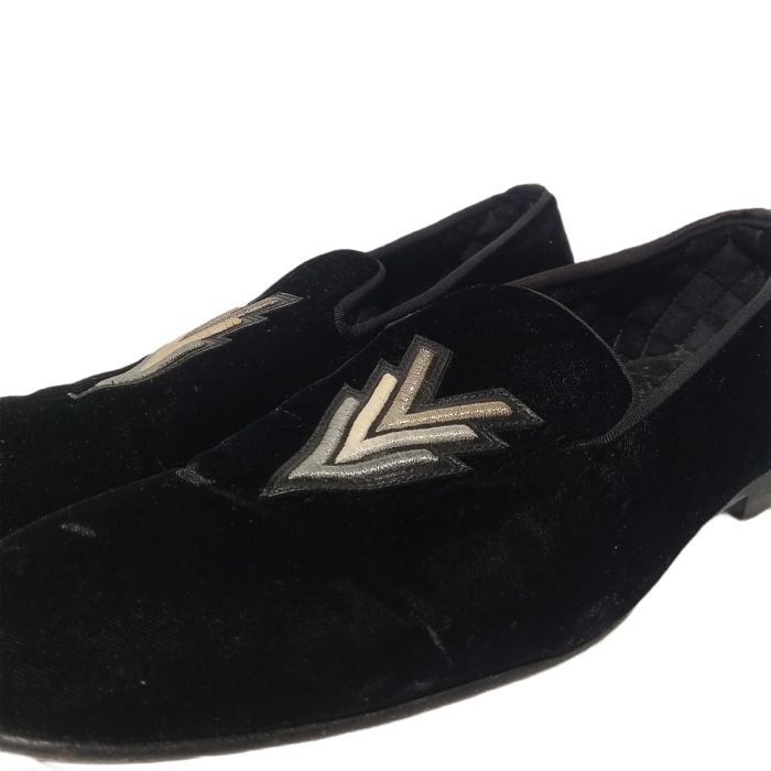 Louis Vuitton Mens Suede Loafers