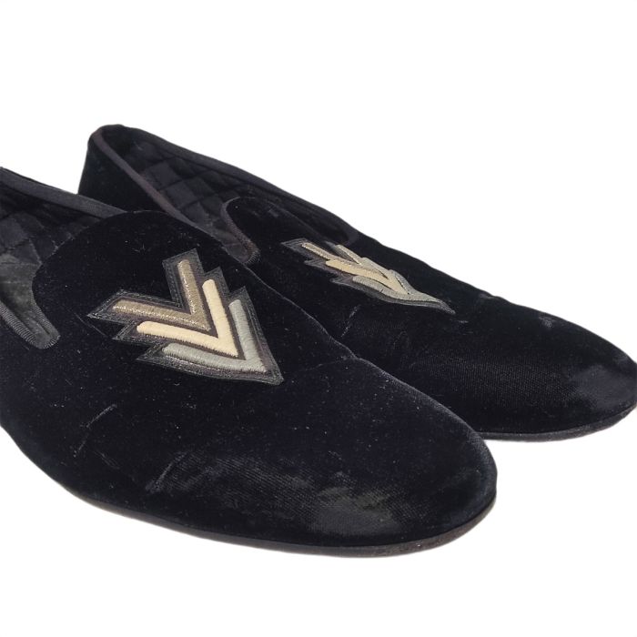 Louis Vuitton Mens Suede Loafers