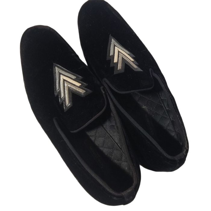 Louis Vuitton Mens Suede Loafers