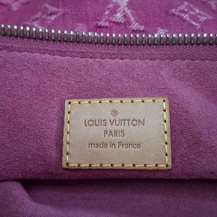 Louis Vuitton Pink Monogram Denim Baggy Bag