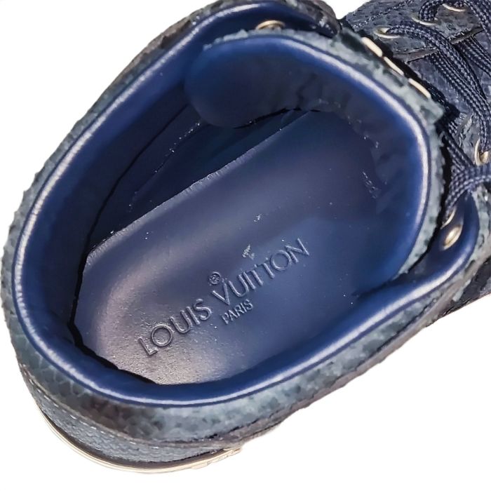 Louis Vuitton Python High Top Sneakers