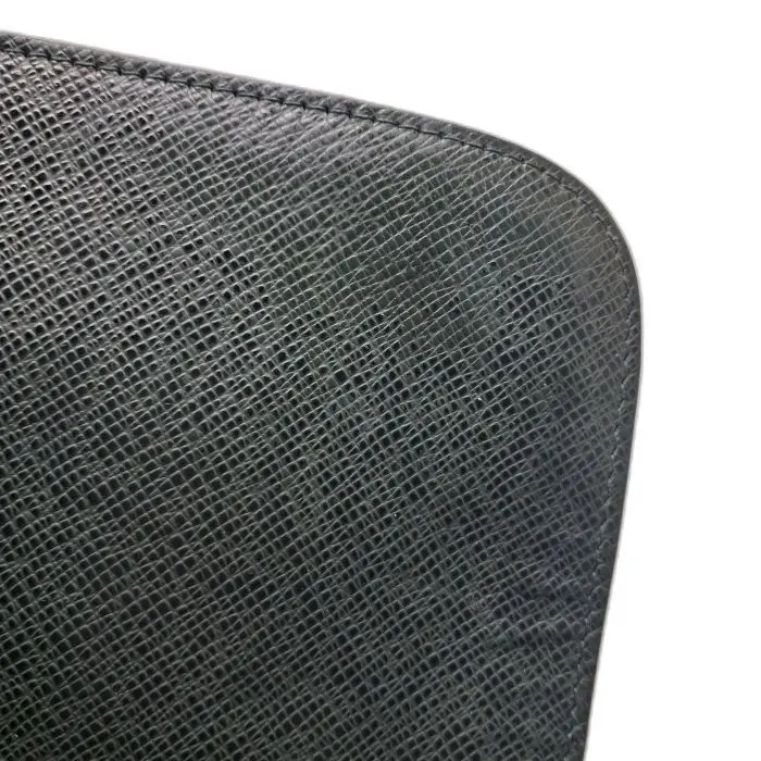 Louis Vuitton Green Taiga Leather Zip Organizer