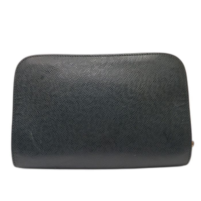 Louis Vuitton Green Taiga Leather Zip Organizer