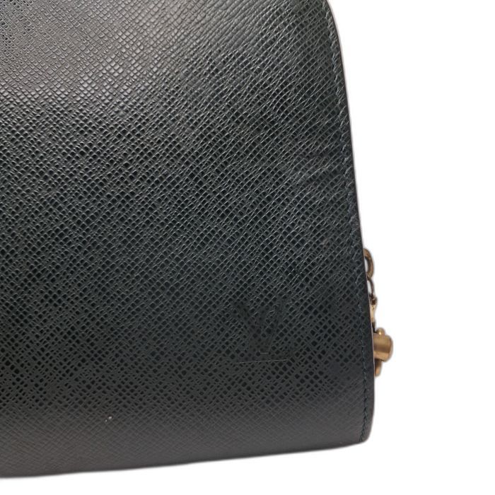 Louis Vuitton Green Taiga Leather Zip Organizer