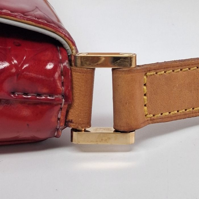 Louis Vuitton Vernis Red Patent Messenger Bag