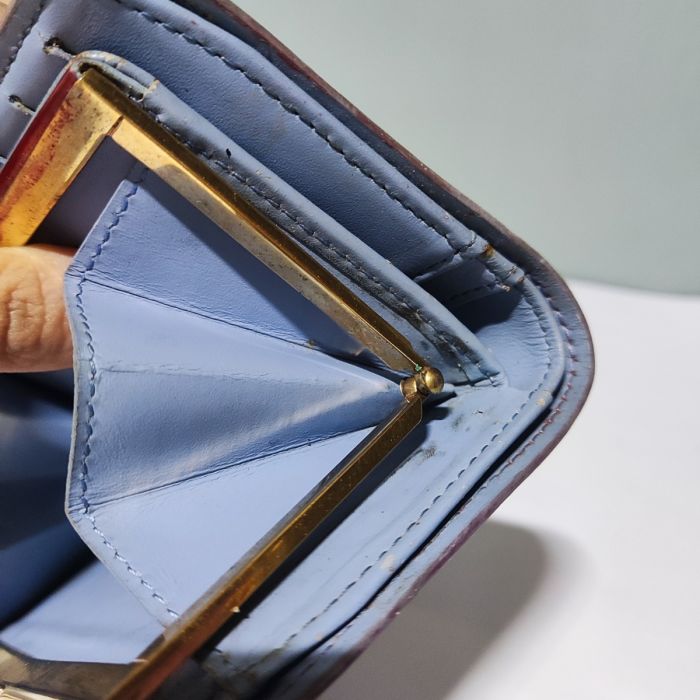Louis Vuitton Vernis  Wallet Red