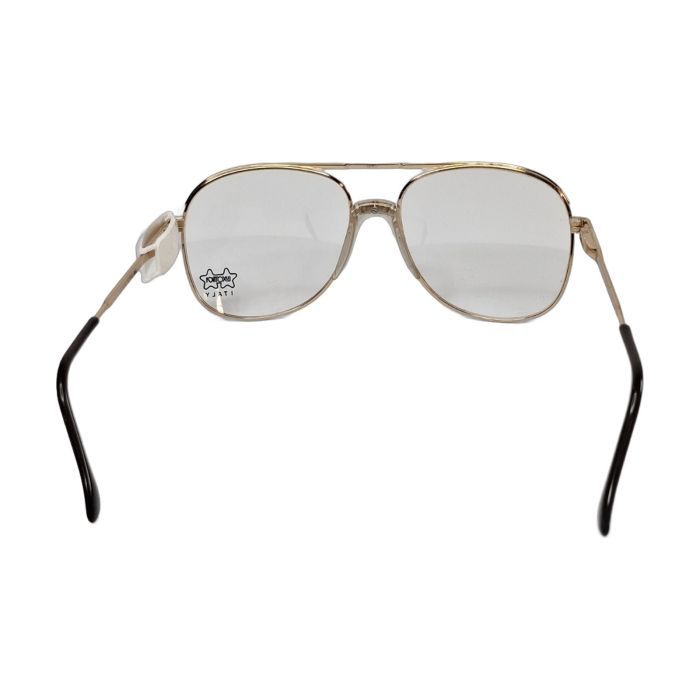 Luxottica 1026 Vintage Gold Aviator Eyeglasses