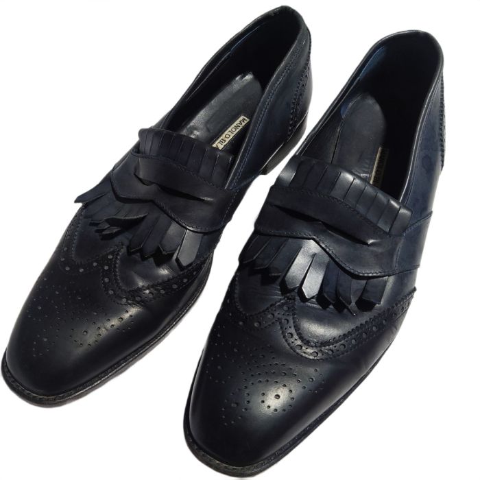Manolo Blahnik Agasious Kiltie Loafers