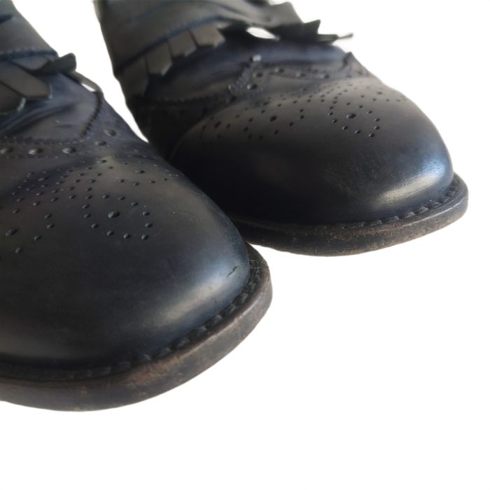 Manolo Blahnik Agasious Kiltie Loafers