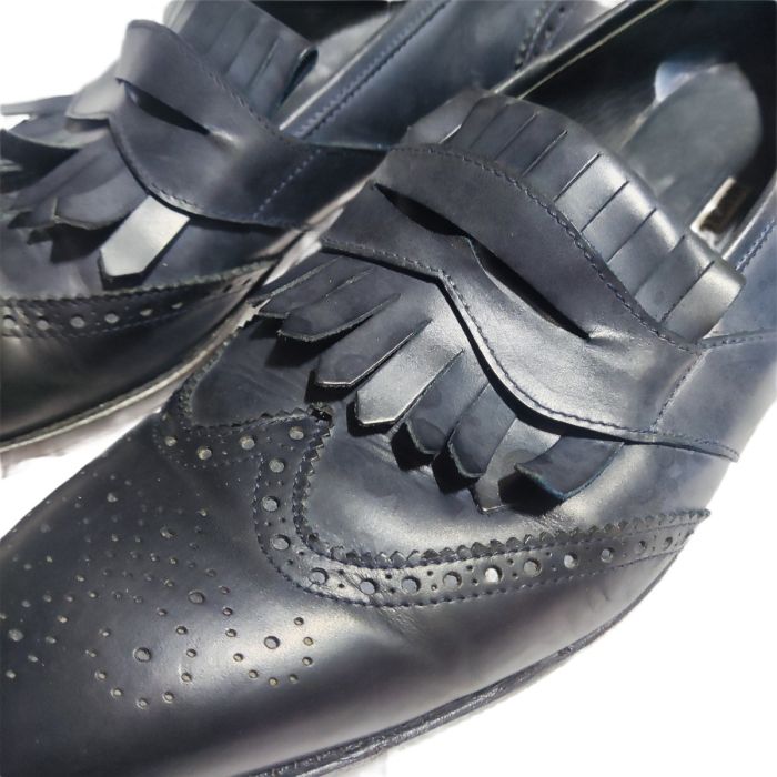 Manolo Blahnik Agasious Kiltie Loafers