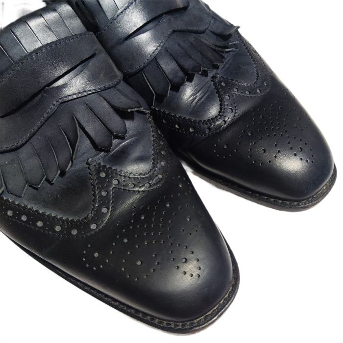 Manolo Blahnik Agasious Kiltie Loafers