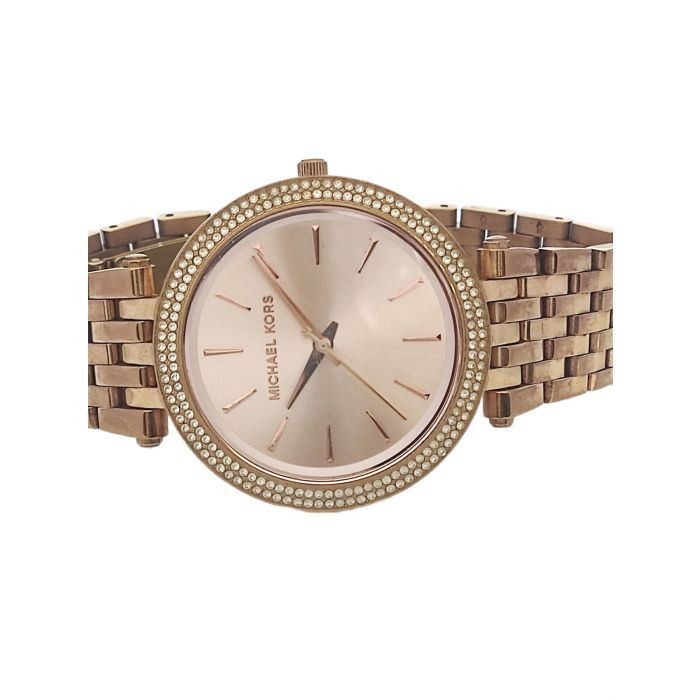 Michael Kors Darci Women Quartz Rose Gold Dial Analog Stainless Steel Watch MK3192