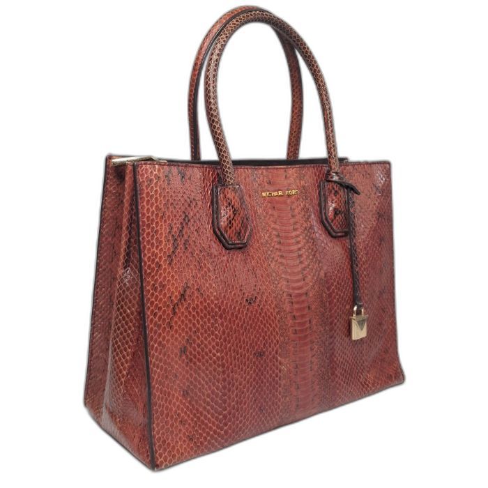 Michael Kors Python-Effect Tote Bag