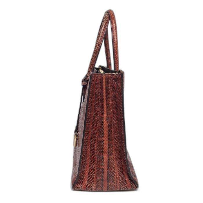 Michael Kors Python-Effect Tote Bag