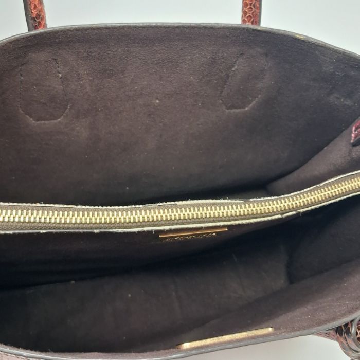 Michael Kors Python-Effect Tote Bag