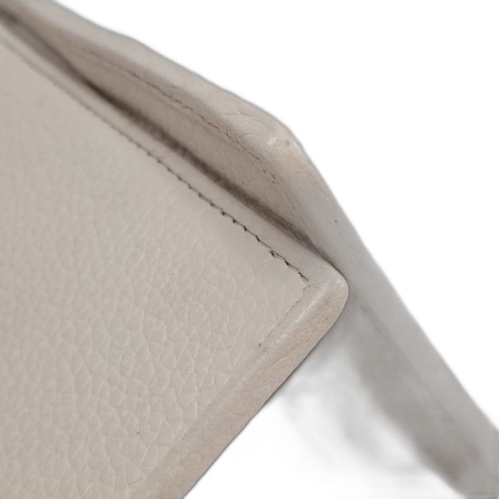Montblanc Ivory Leather Bifold Wallet