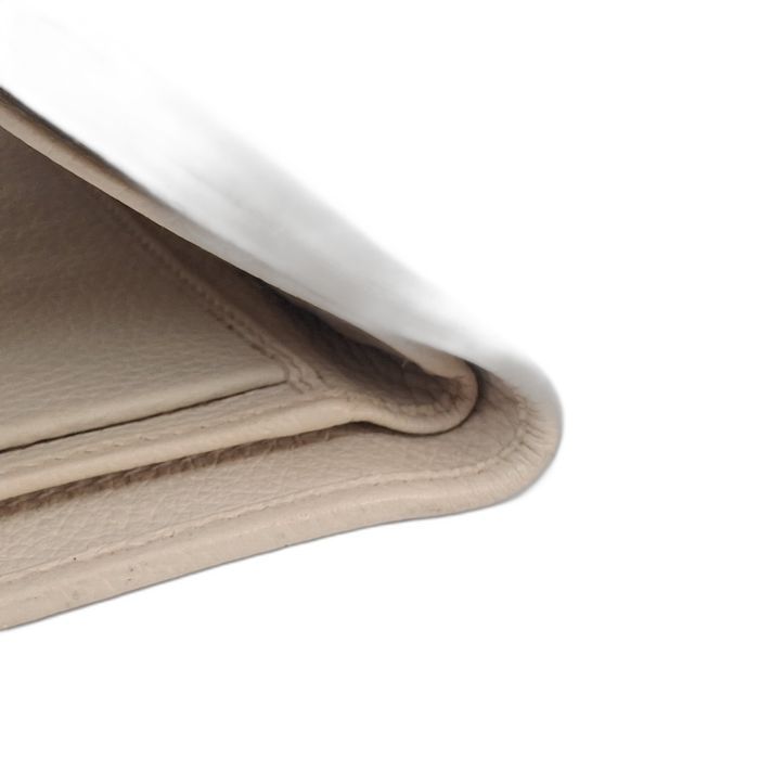 Montblanc Ivory Leather Bifold Wallet