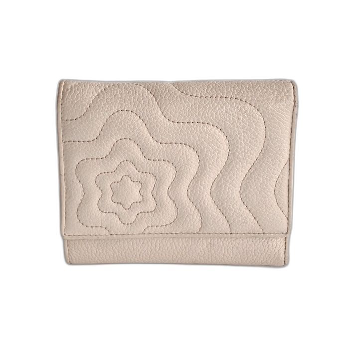 Montblanc Ivory Leather Bifold Wallet