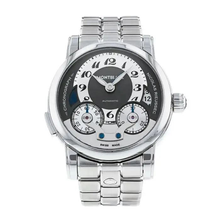 Montblanc Nicolas Rieussec Chronograph 43mm Anthracite Dial 102336