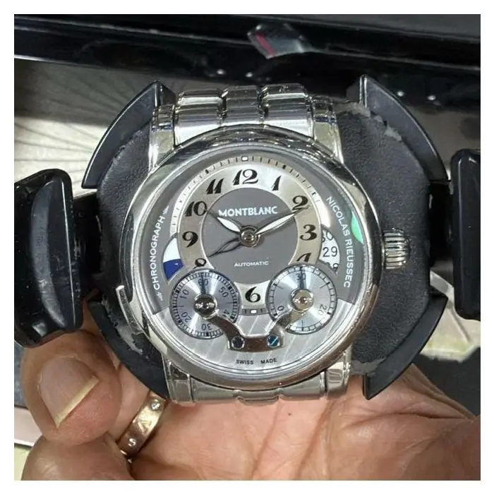Montblanc Nicolas Rieussec Chronograph 43mm Anthracite Dial 102336