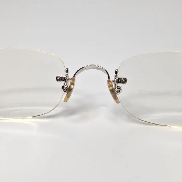 Cartier Rimless Oval Eyeglasses
