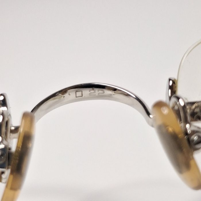 Cartier Rimless Oval Eyeglasses