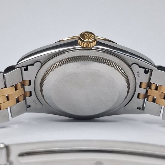 Rolex Datejust 36 Two-Tone Champagne Diamond Dial 16233 Jubilee