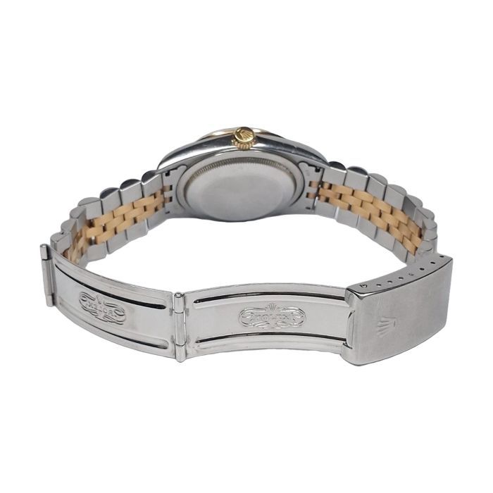 Rolex Datejust 36 Two-Tone Champagne Diamond Dial 16233 Jubilee