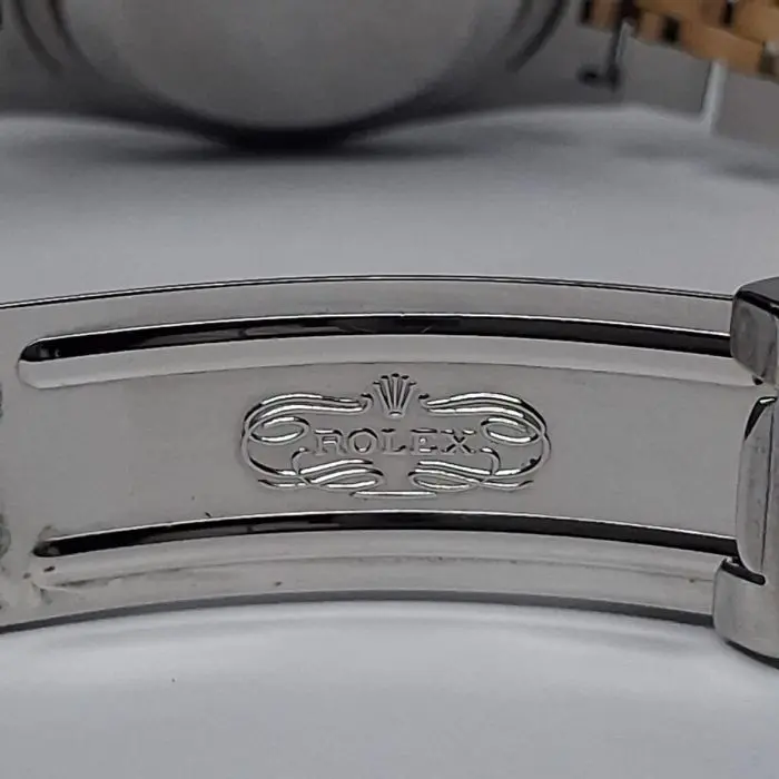 Rolex Datejust 36 Two-Tone Champagne Diamond Dial 16233 Jubilee