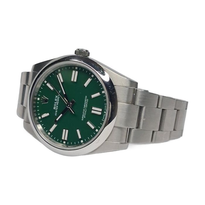 Rolex Oyster Perpetual 41 Green Dial 124300