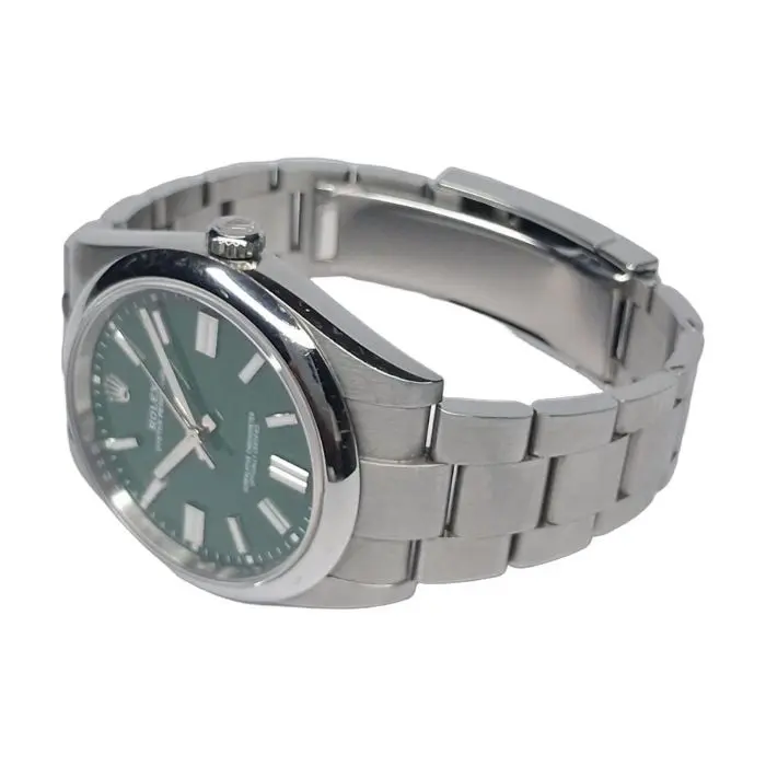 Rolex Oyster Perpetual 41 Green Dial 124300