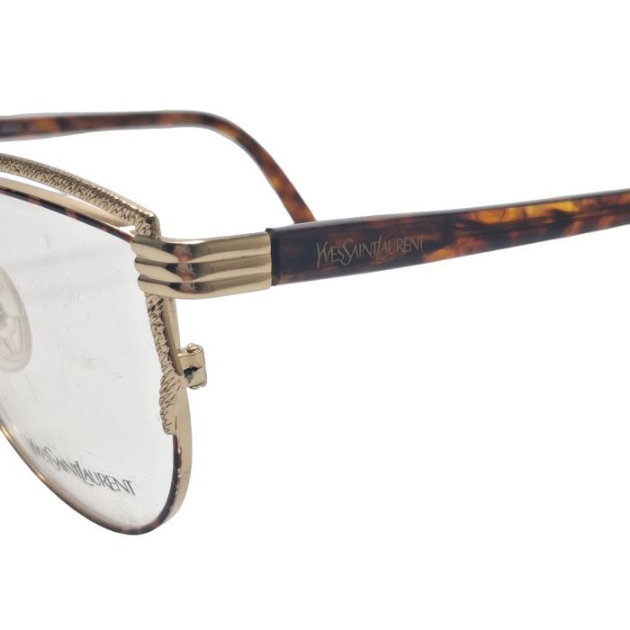 Saint Laurent 4050 Gold-Tone Eyeglasses