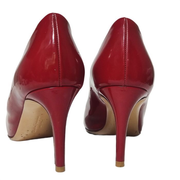 Salvatore Ferragamo Red Patent Leather heels