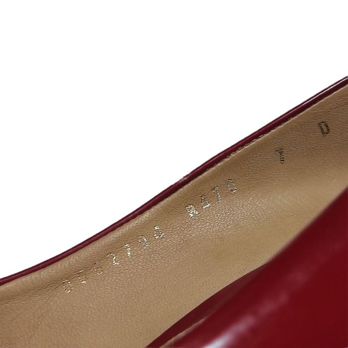 Salvatore Ferragamo Red Patent Leather heels