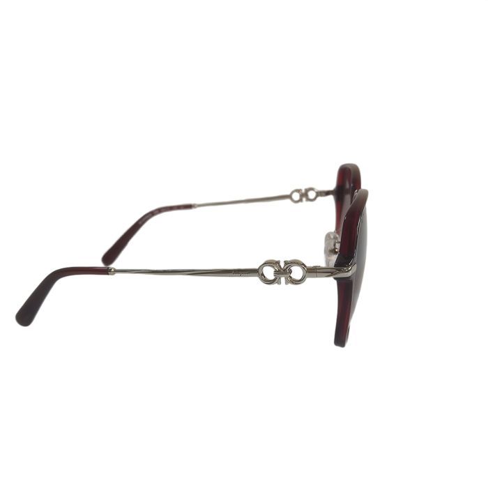 Salvatore Ferragamo SF1075SLB Burgundy Square Sunglasses