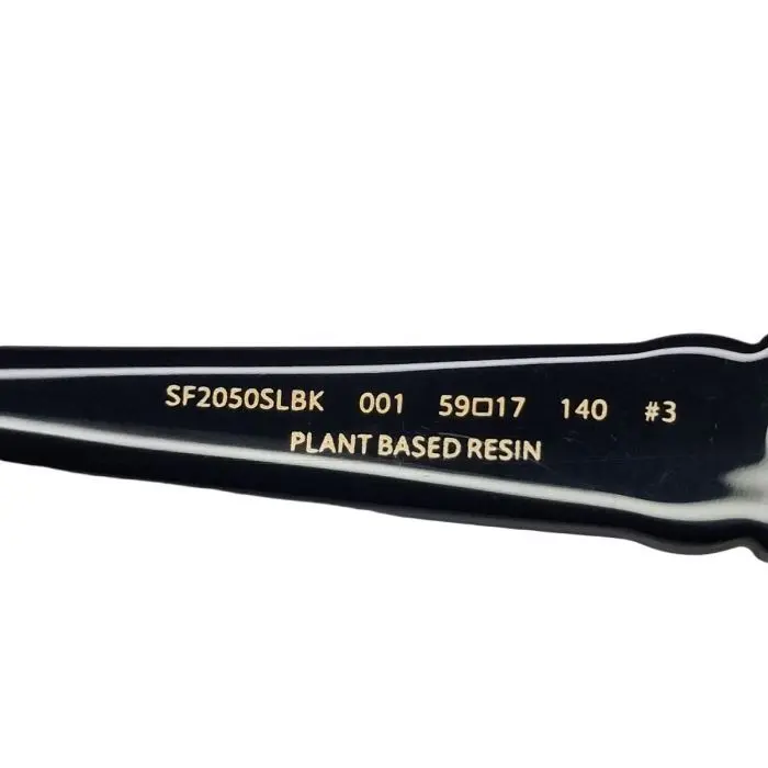 Salvatore Ferragamo Black Round Sunglasses, Gancini Hardware
