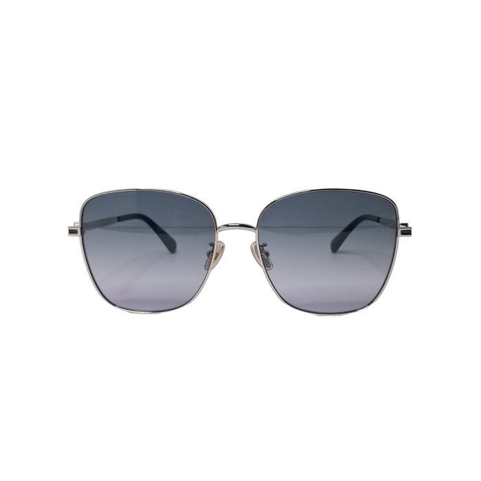 Salvatore Ferragamo SF2052 Silver Square Sunglasses