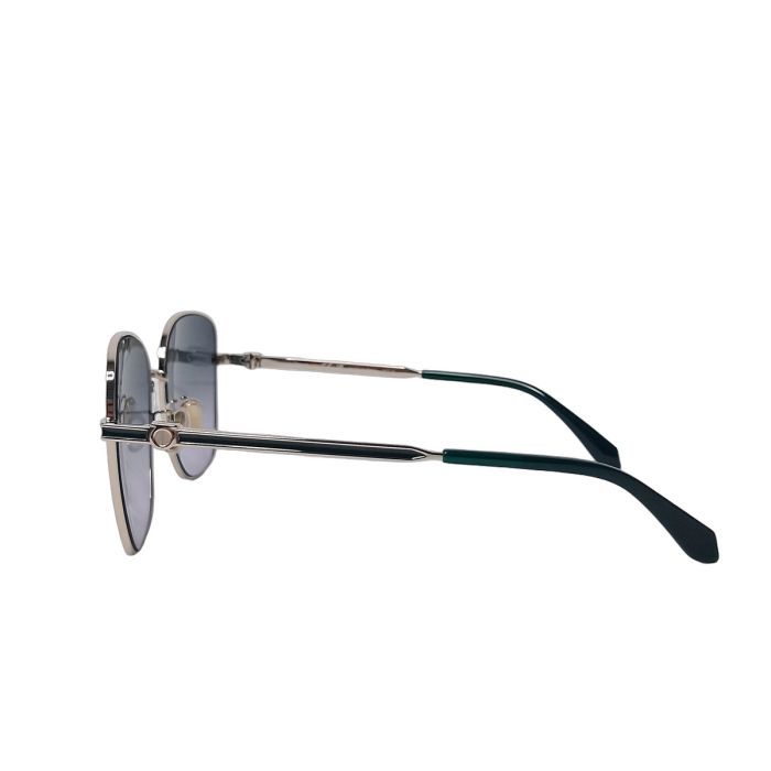 Salvatore Ferragamo SF2052 Silver Square Sunglasses