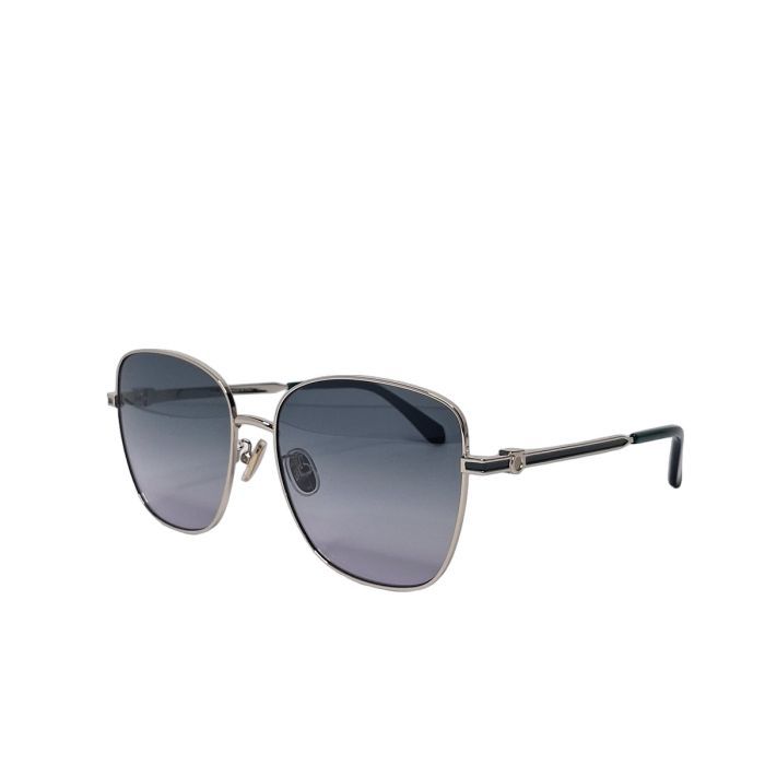 Salvatore Ferragamo SF2052 Silver Square Sunglasses