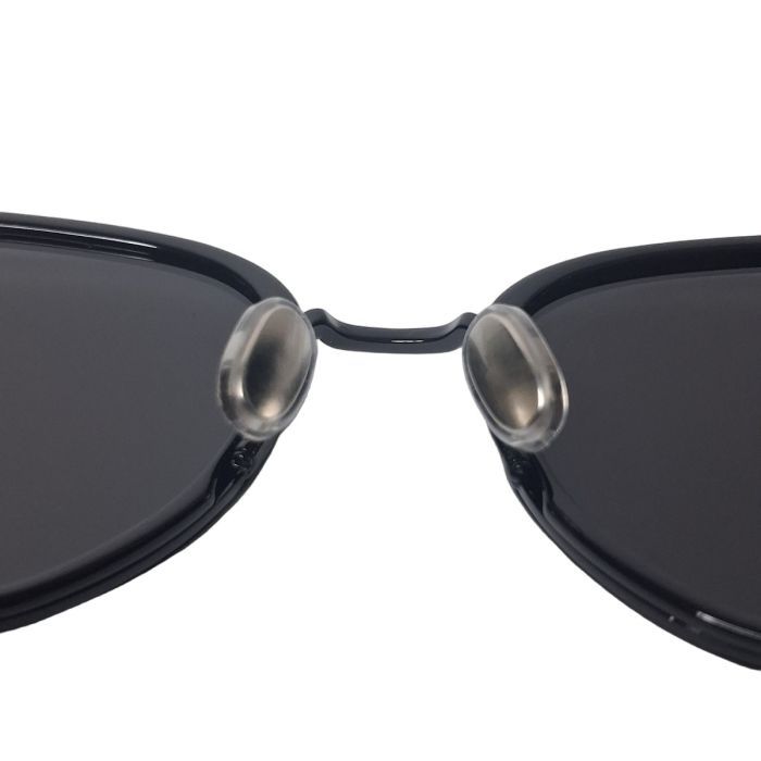 Salvatore Ferragamo SF2056SLBK Gancini Sunglasses, Black Rounded