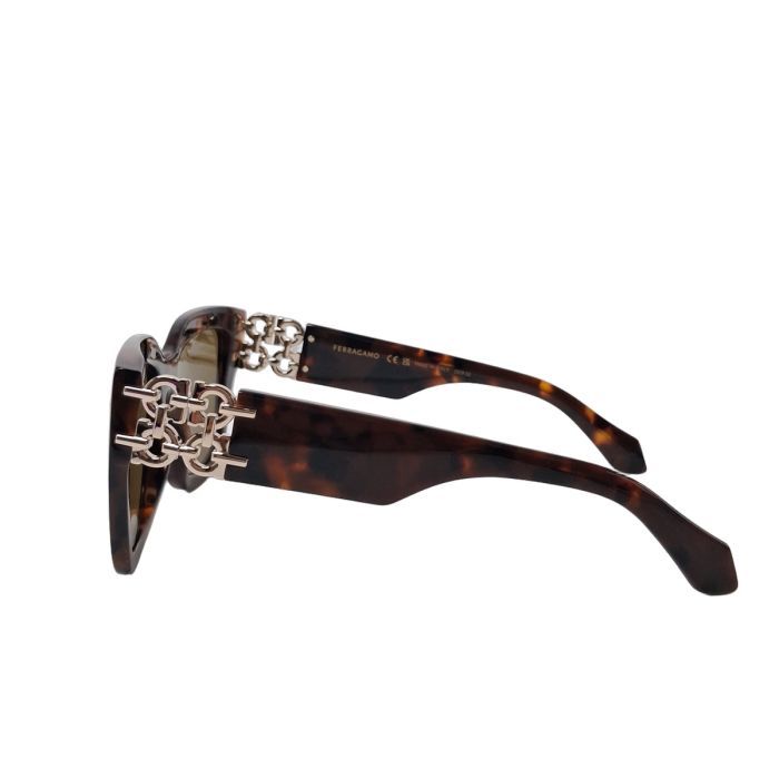 Salvatore Ferragamo SF2083SE Tortoiseshell Gancini Sunglasses