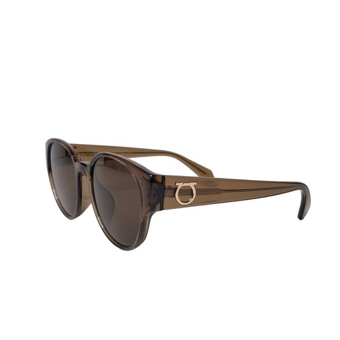 Salvatore Ferragamo SF3001SLBK Translucent Gancini Sunglasses