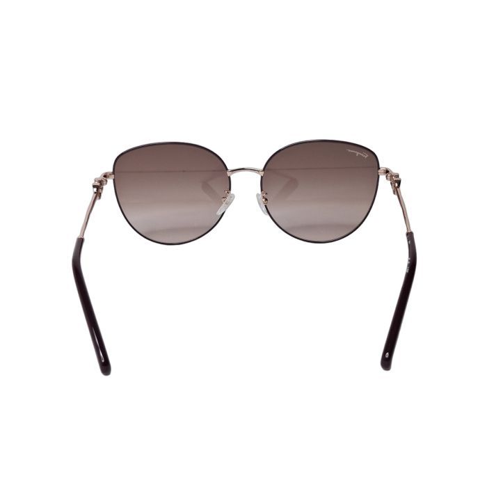 Salvatore Ferragamo SF301SLB Burgundy Sunglasses, Gancini Hardware