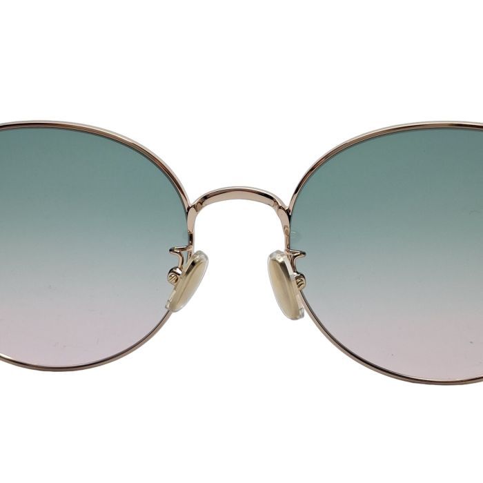 Salvatore Ferragamo SF321SLBK Rose Gold Round Sunglasses