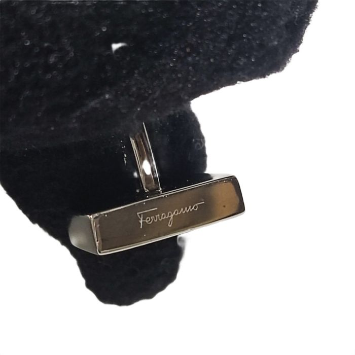 Salvatore Ferragamo Sterling Silver Cufflink