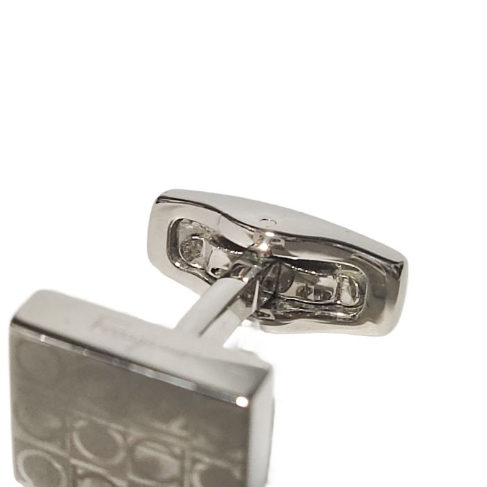 Salvatore Ferragamo Sterling Silver Cufflink