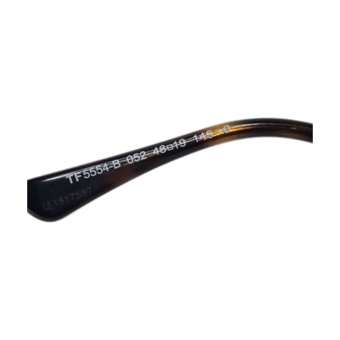 Tom Ford TF5554 Tortoiseshell Round Eyeglasses