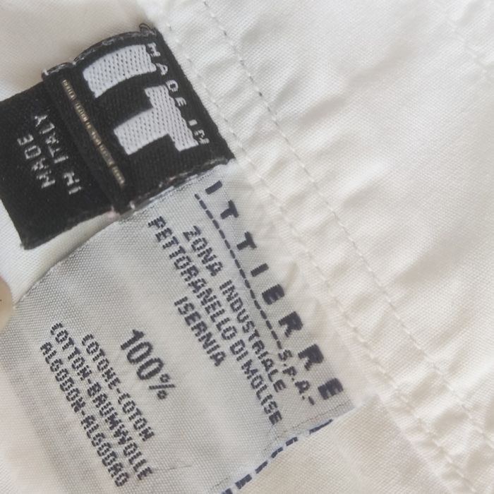 Versace Jeans Couture White Cotton XXL Long Sleeve Shirt