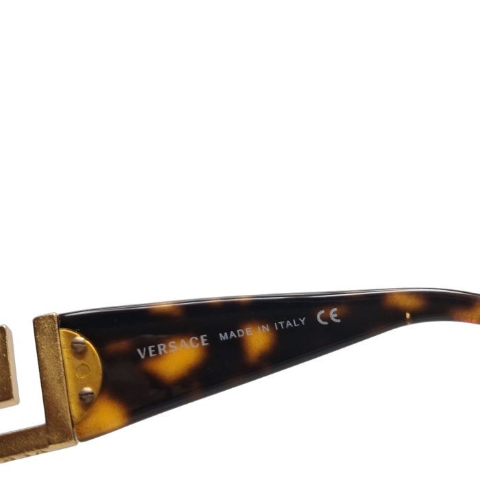 Versace MOD. 4109 Tortoiseshell Oversized Sunglasses
