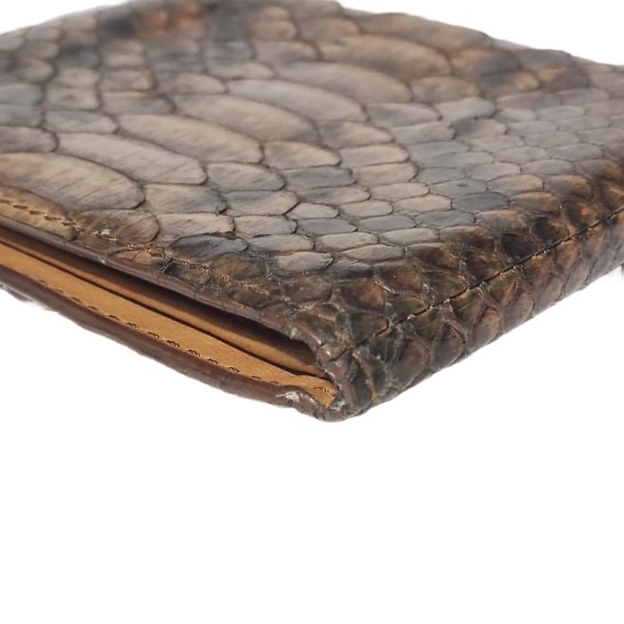 Versace Python Leather Mens Wallet